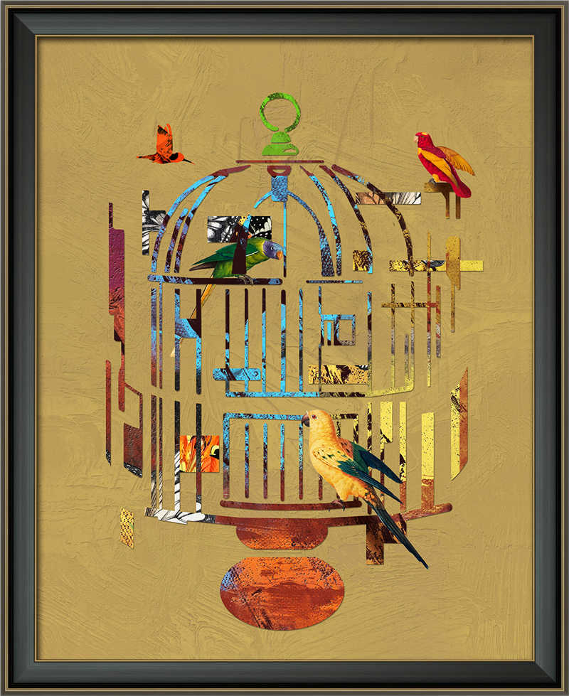 Happy Bird Cage
